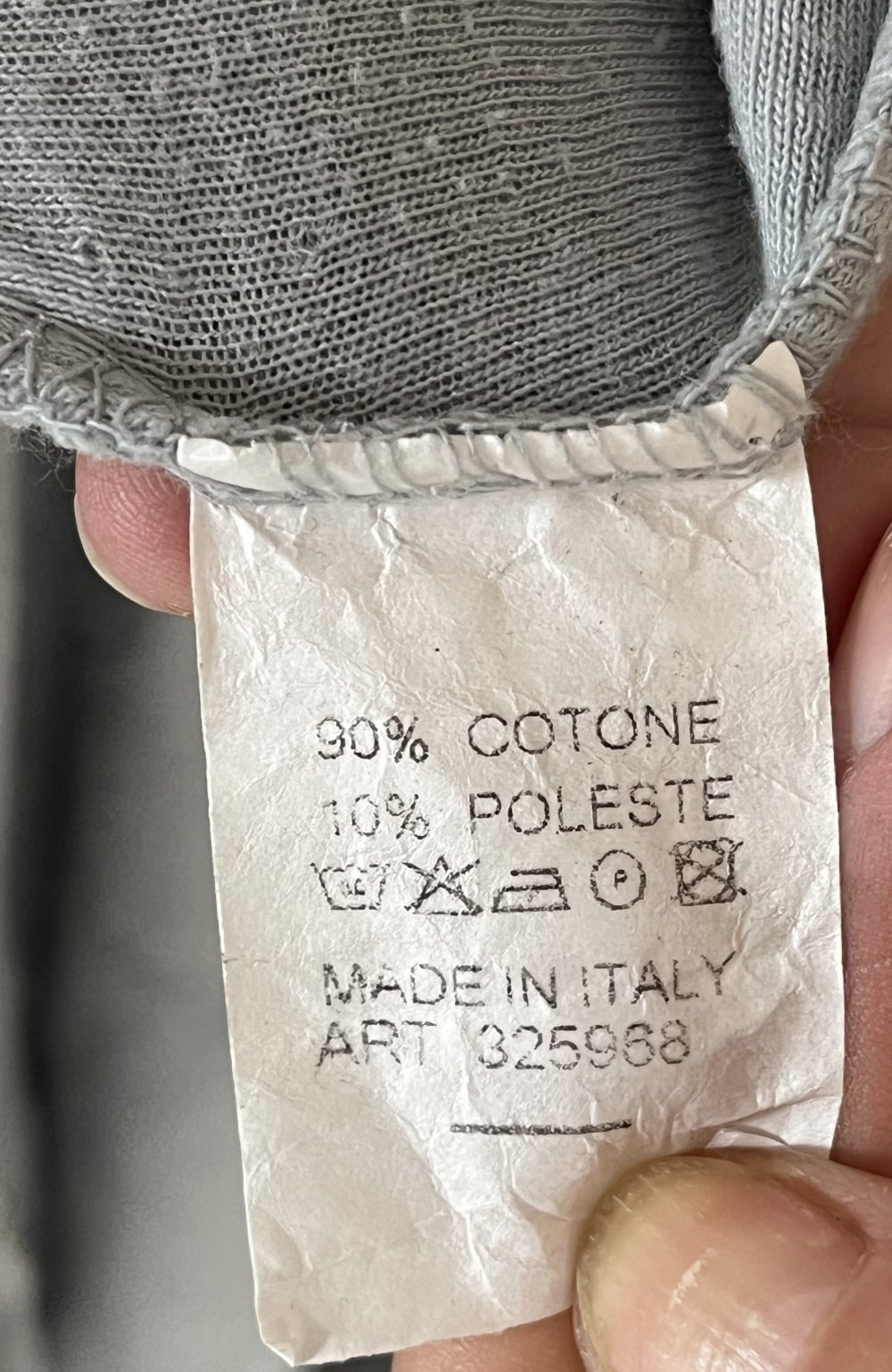 2 Made in Italy Two Layer Shirt Gr. L mit Pailletten Herz hellblau / braun