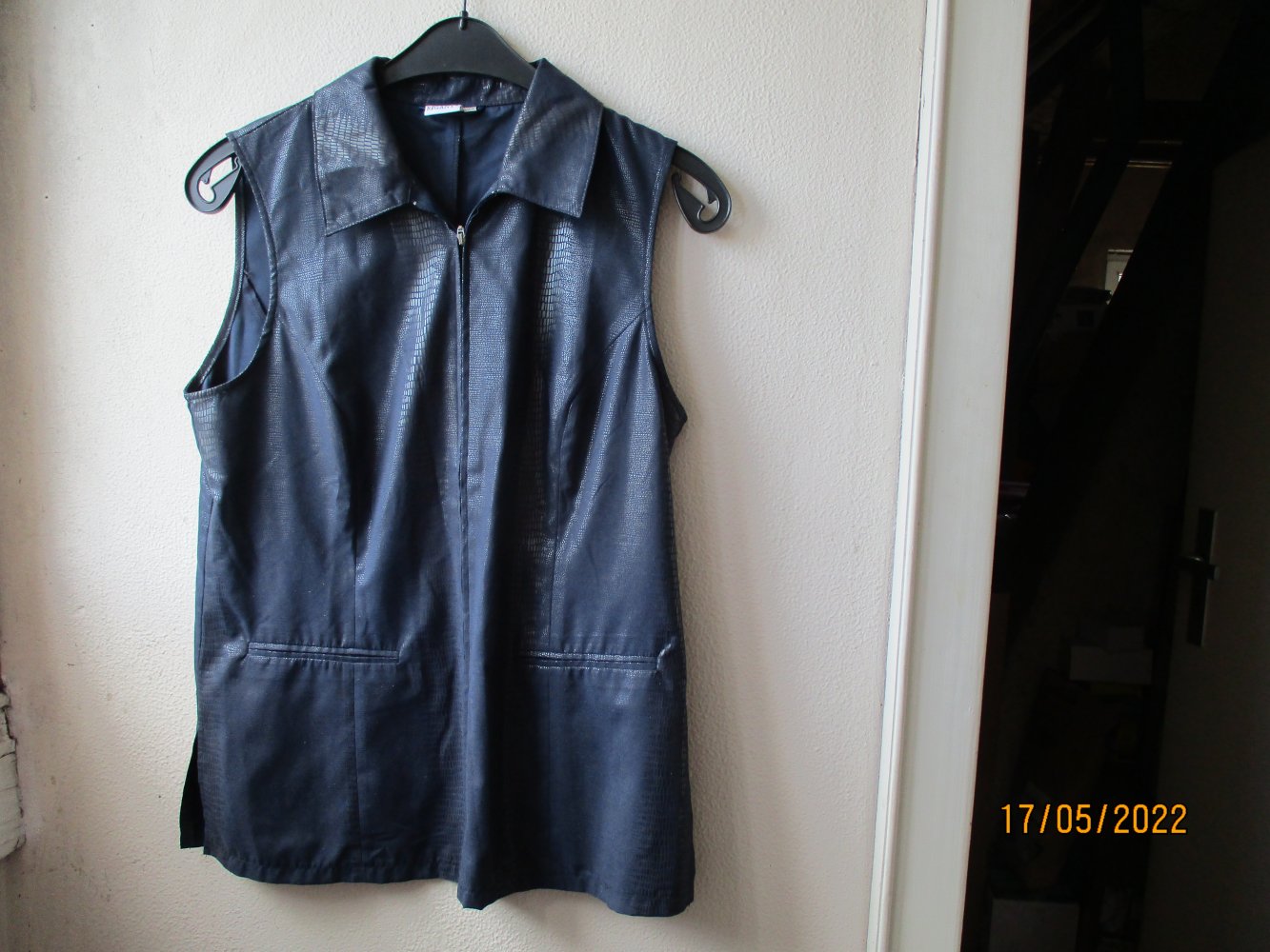 Weste von Rigany, blau, Größe 40