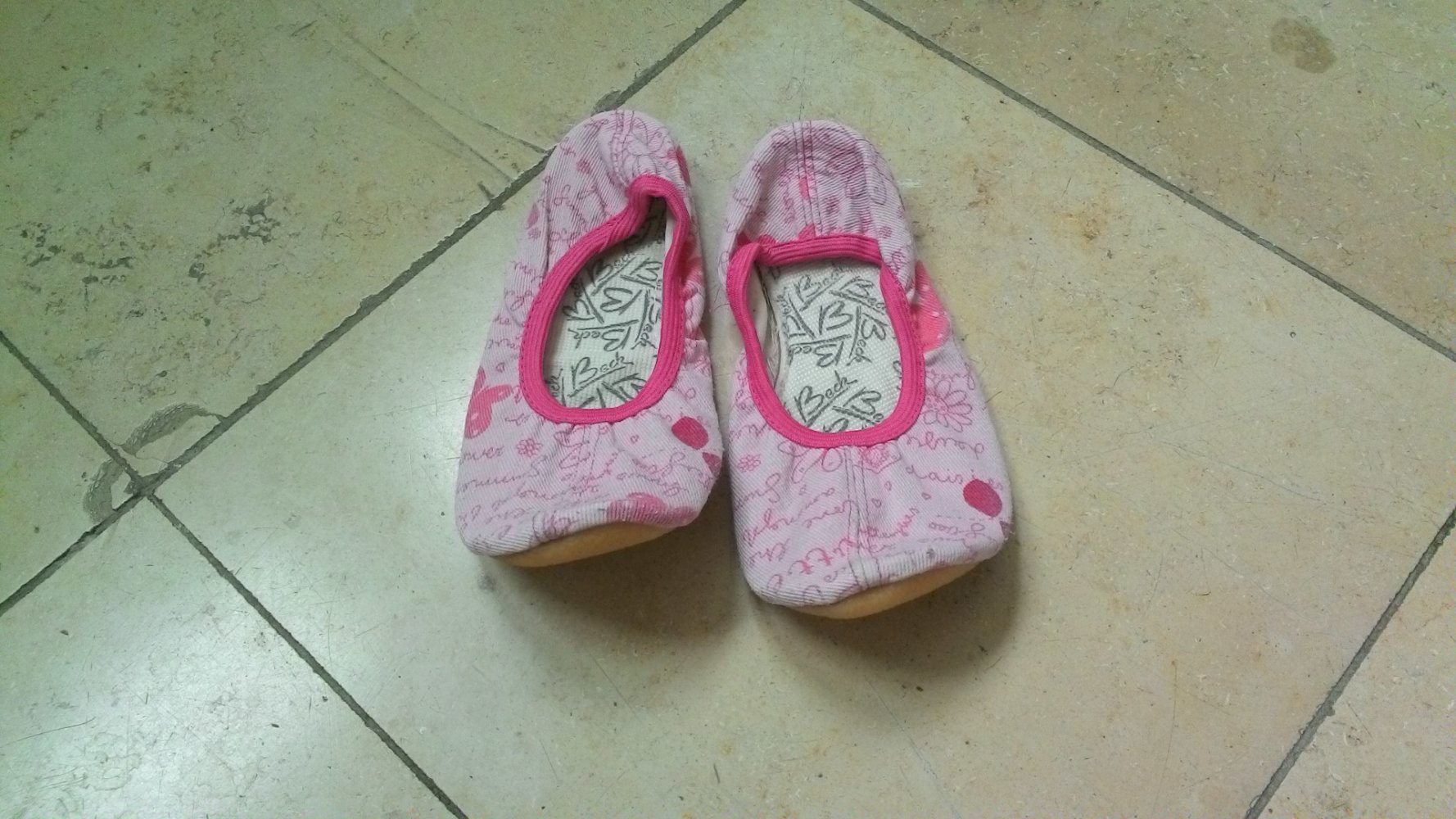 Gymnastikschuhe, pink, Größe 29