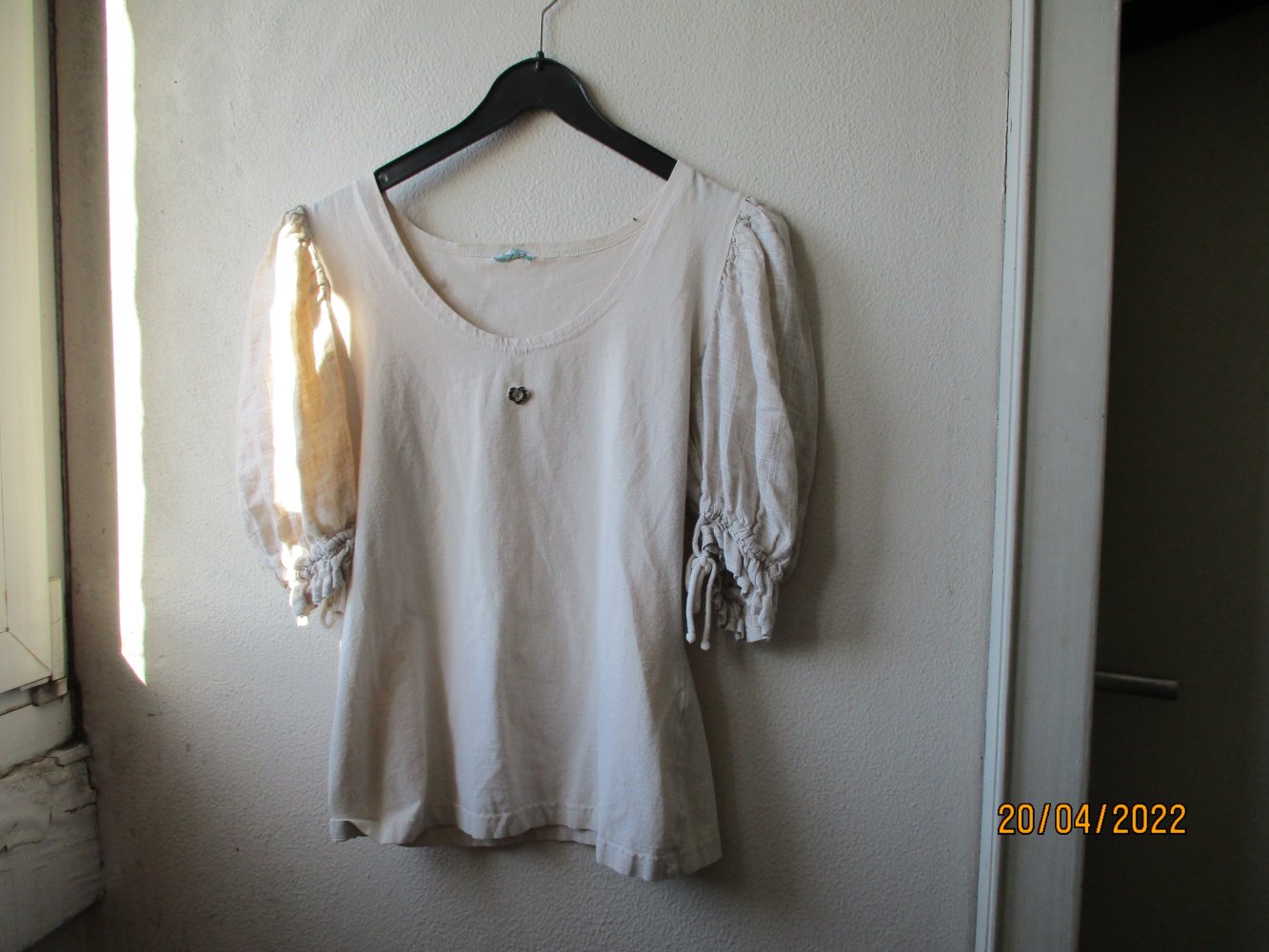 Shirt, beige, Größe 38
