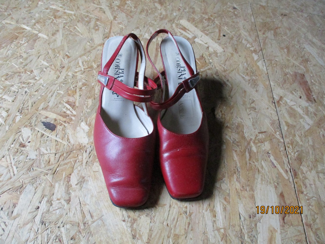 Pumps von Pia Corsini, rot, Größe 38