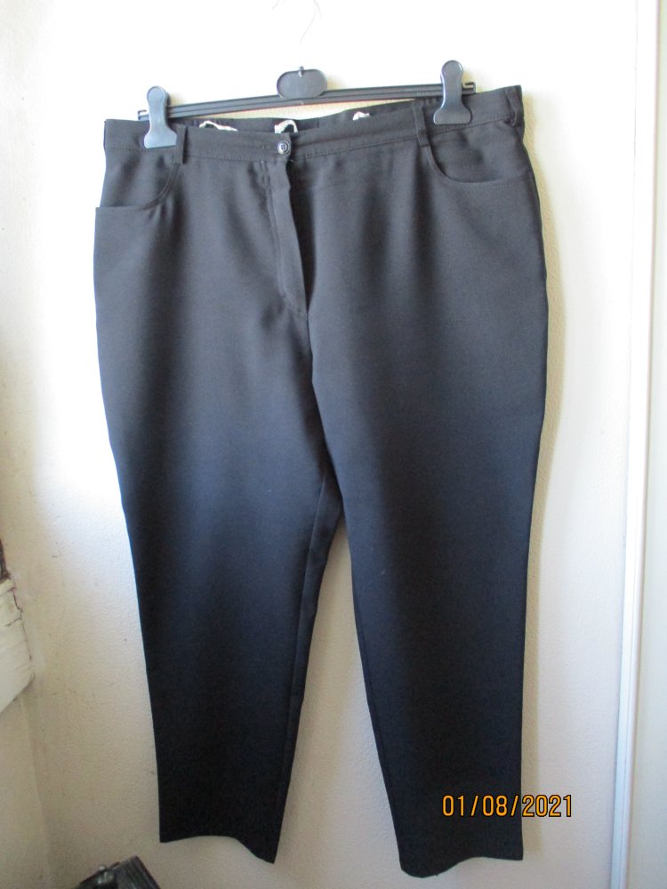 Hose, schwarz, Größe 24
