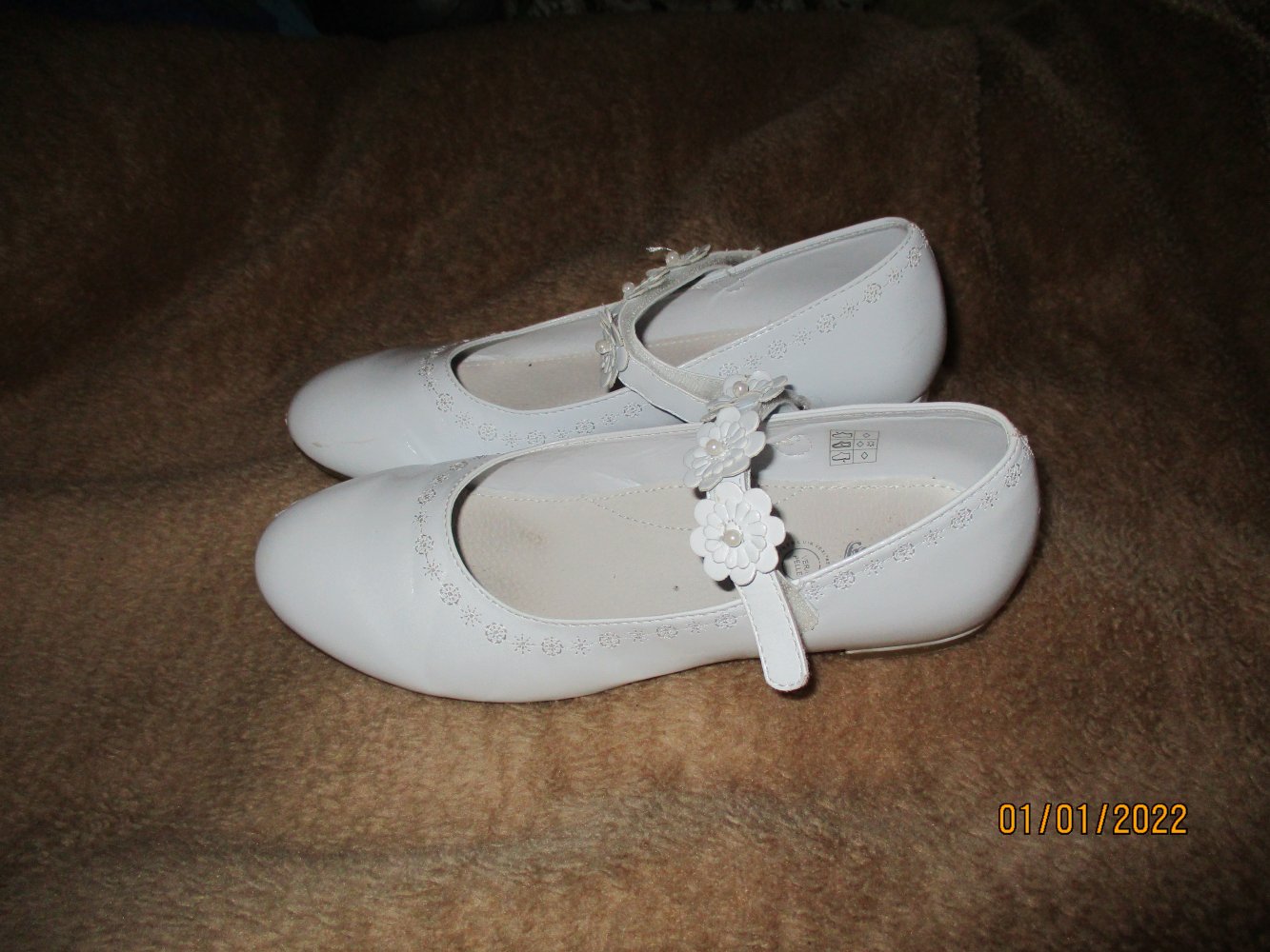 Ballerinas von ConWay, weiß, Größe 39