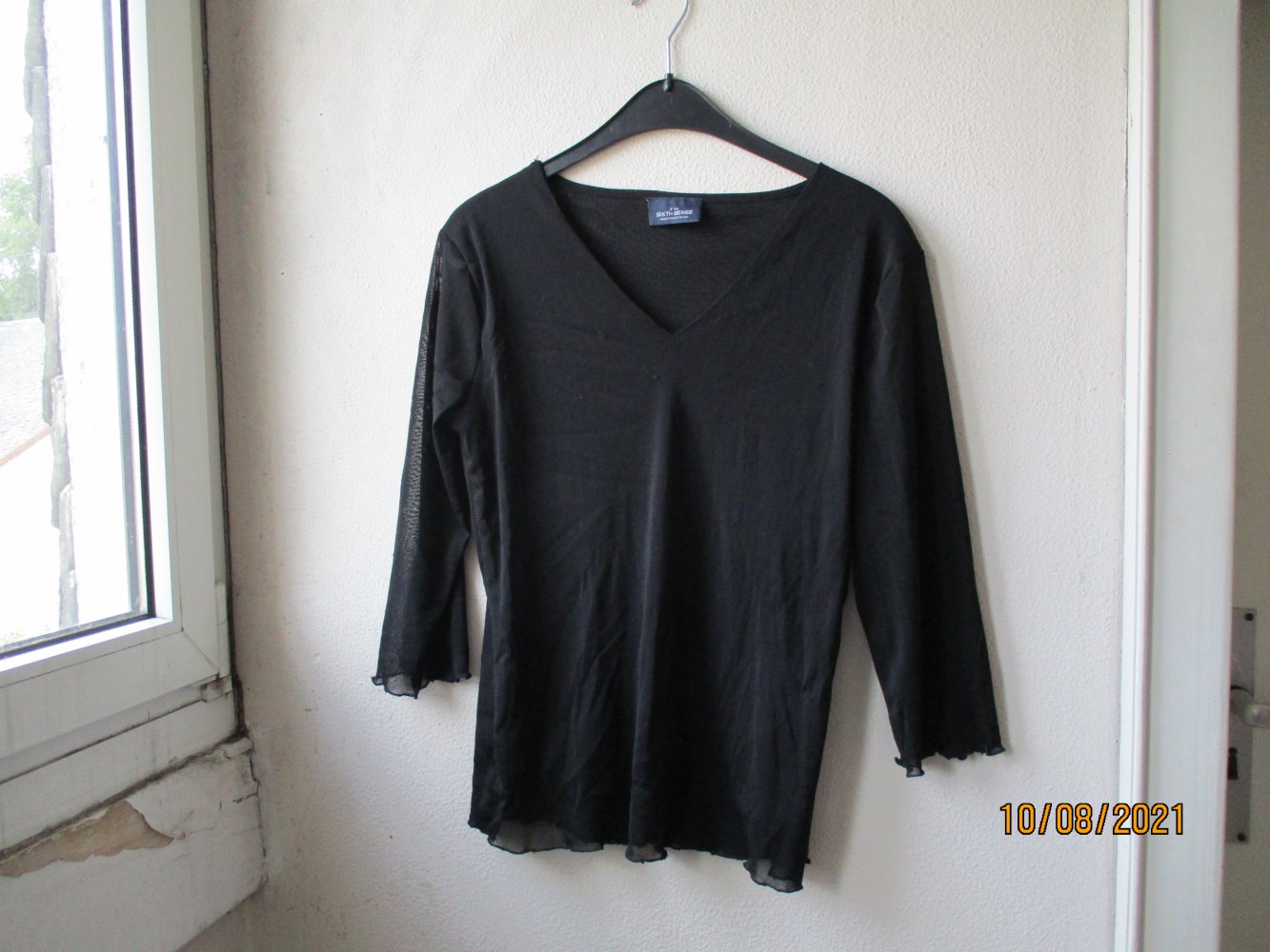 Shirt von Sixth Sense, schwarz, Größe M/38/40