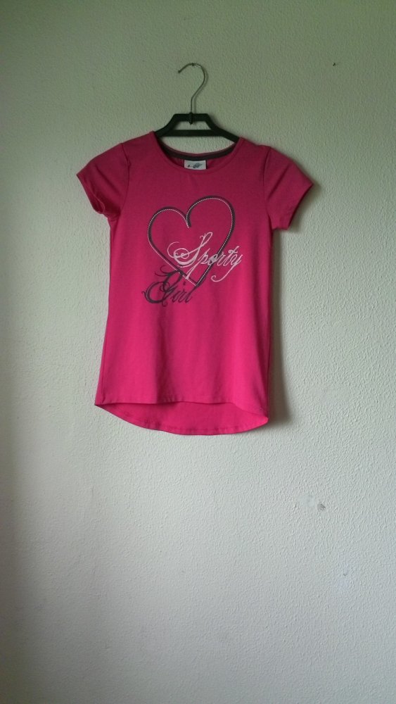 T-Shirt von Ernstings family, pink, Größe 116