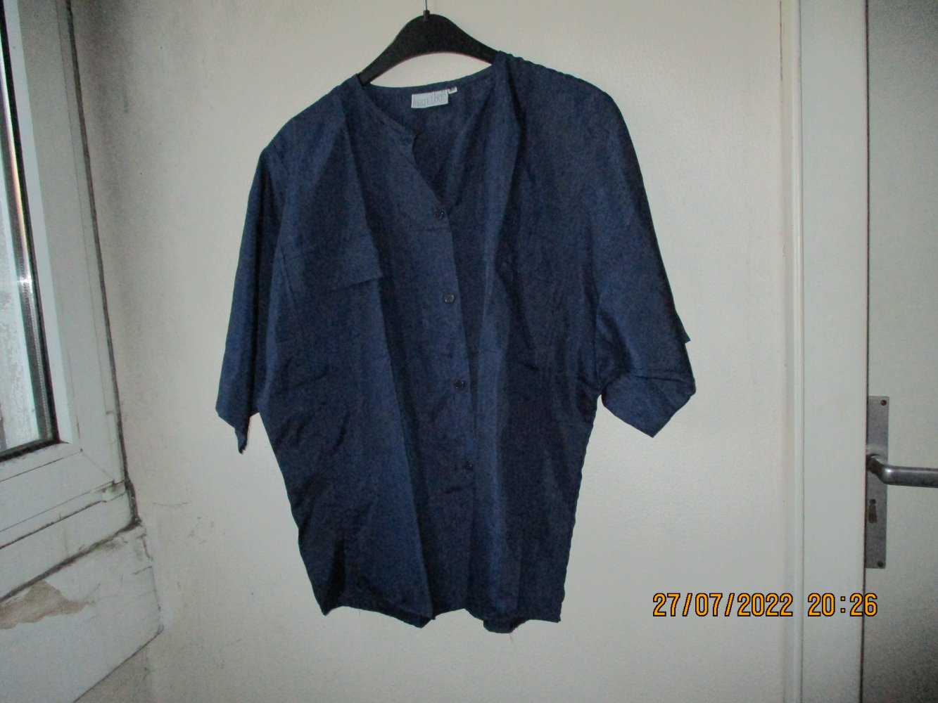 Bluse von ondit , blau, Größe 36 - neu -