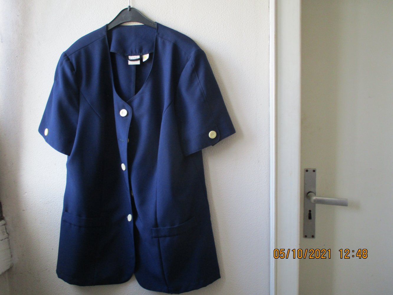 Jacke von K, blau, Größe 21