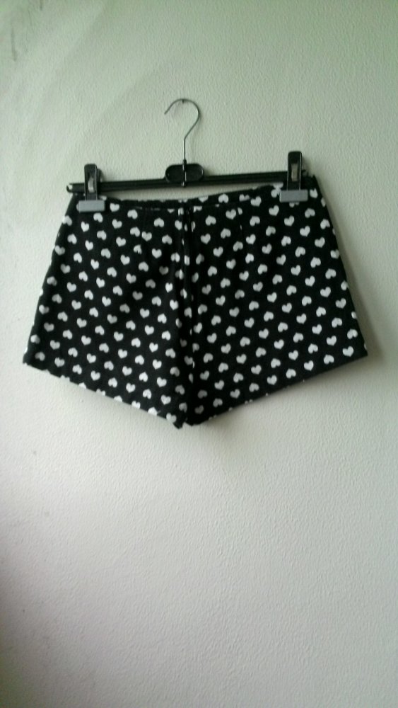 Shorts von Atmosphere, schwarz/weiß, Größe 38