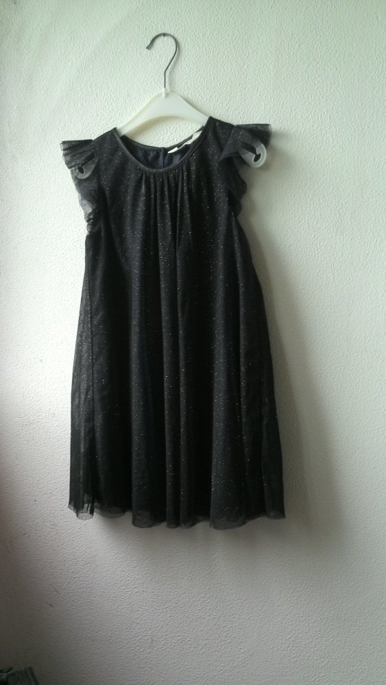 Kleid von H & M, schwarz, Größe 128