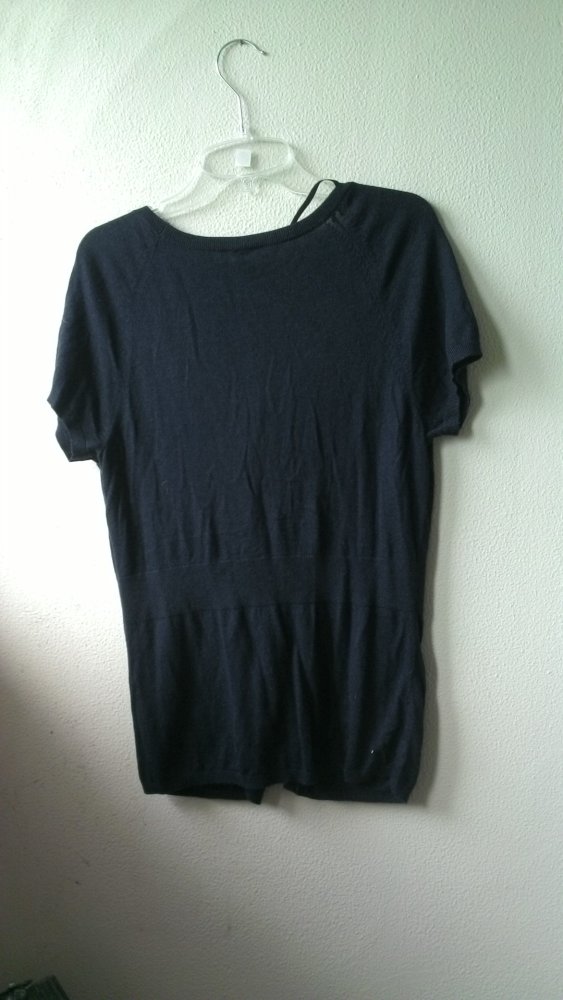 Shirt von Esprit, blau/weiß/weiß, Größe L