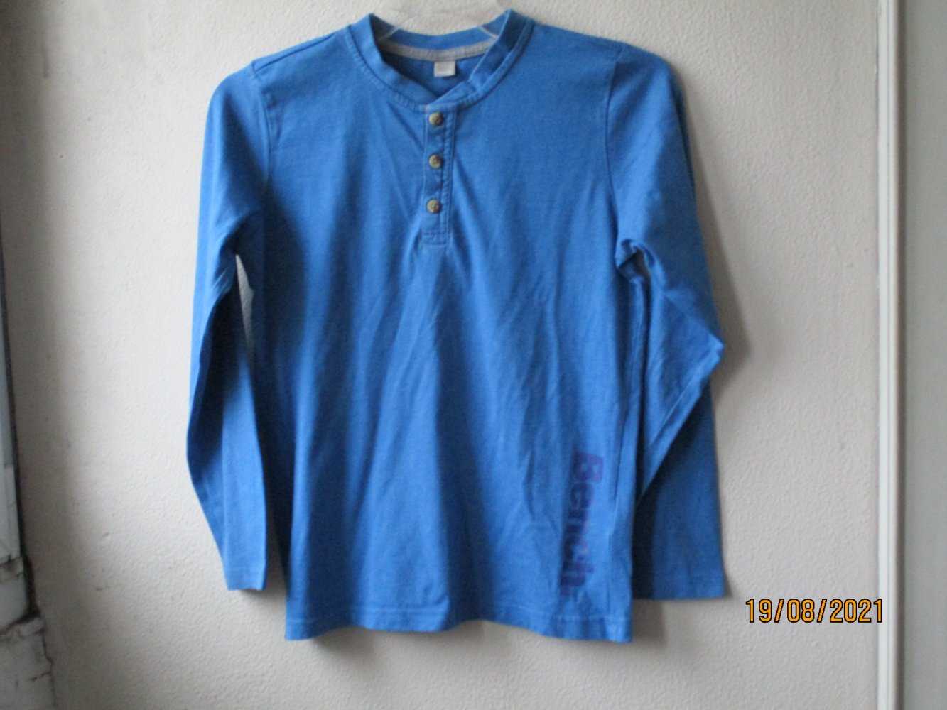 Shirt von Bench, blau, Größe 140/146