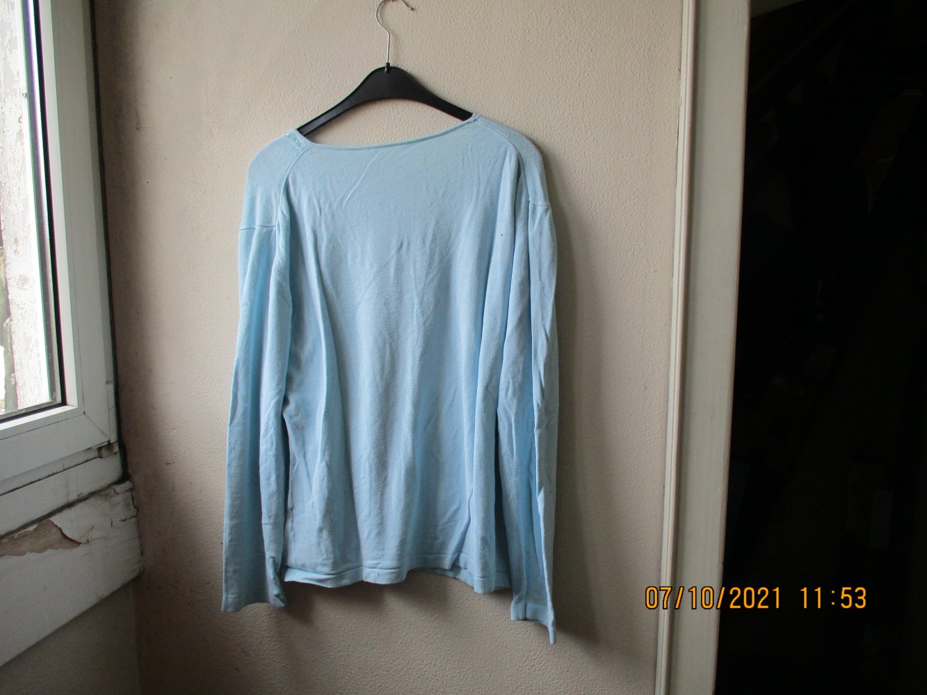 Shirt, hellblau, Größe 44/46