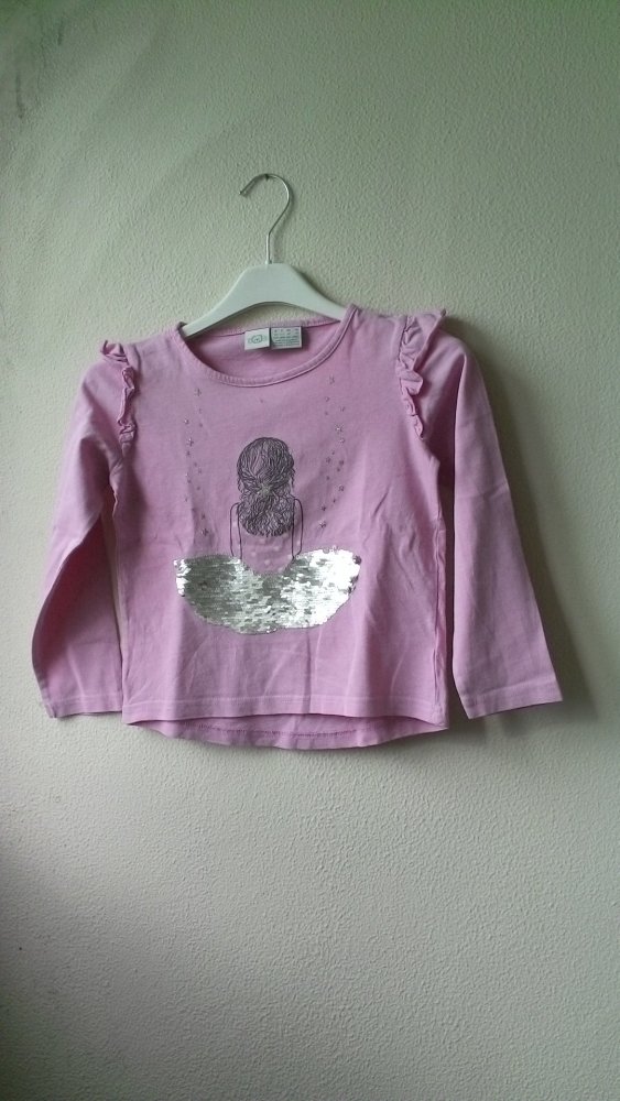 Pullover von Bob der Bär, rosa/silber, Größe 122