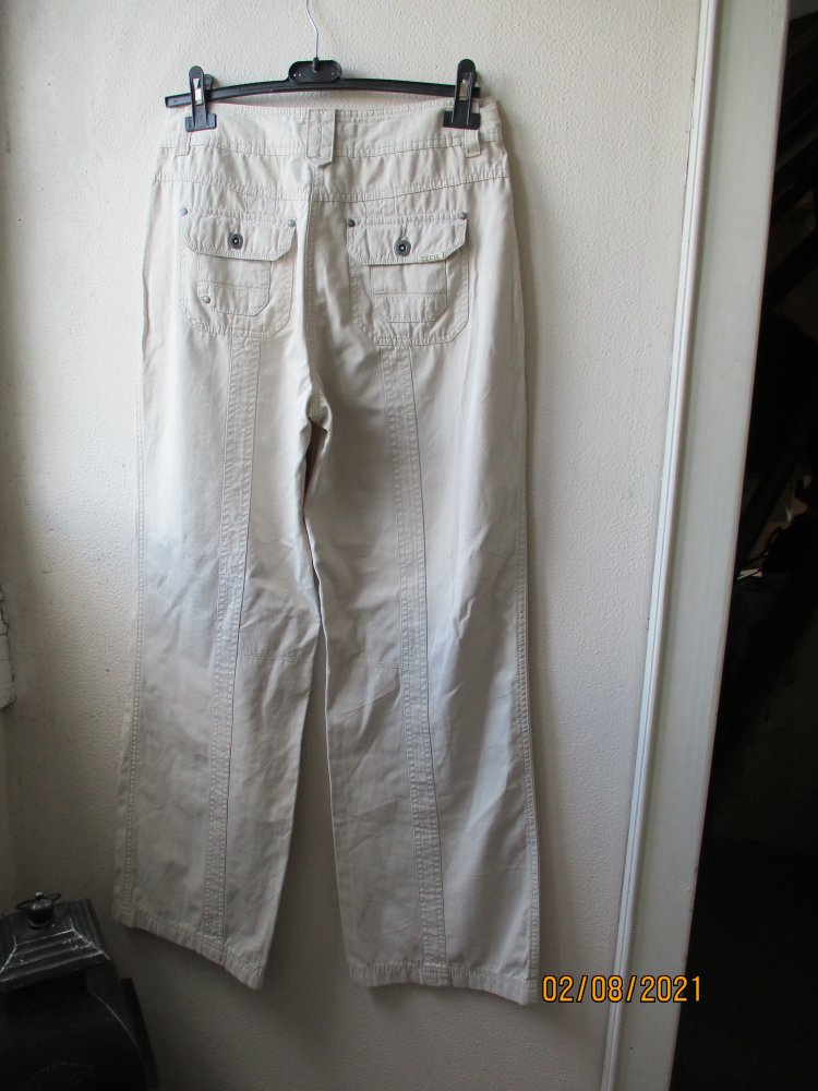 Hose von Cecil, creme, Größe 30