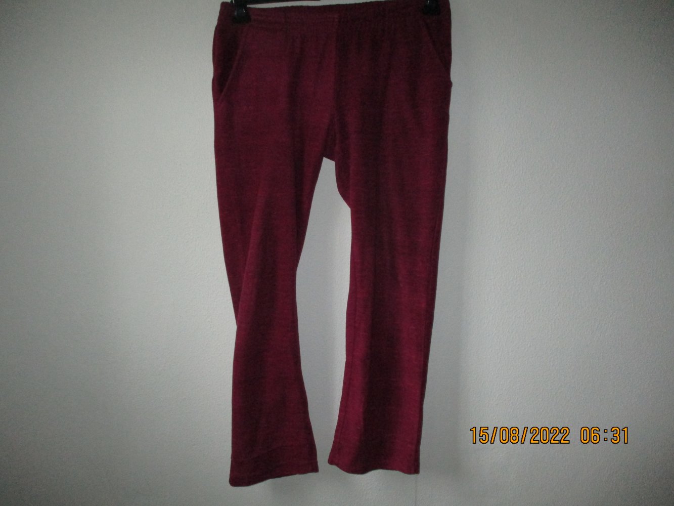 Jogginghose von Elle Nor, weinrot, Größe M(40/42)