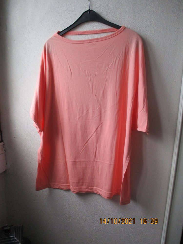 Shirt, aprikose, Größe 46/48
