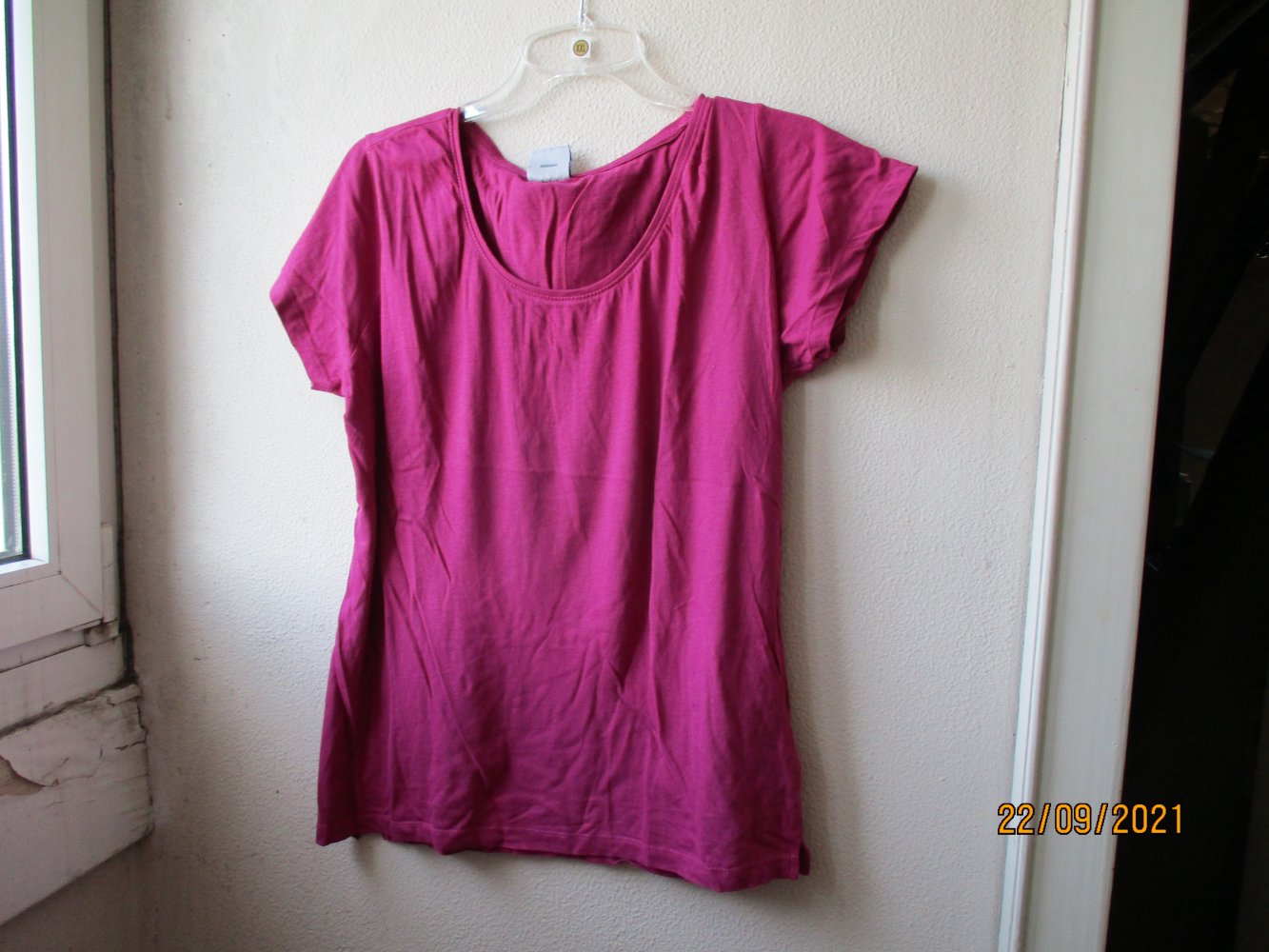 T-Shirt von Elle Nor, lila, Größe XL (48/50)