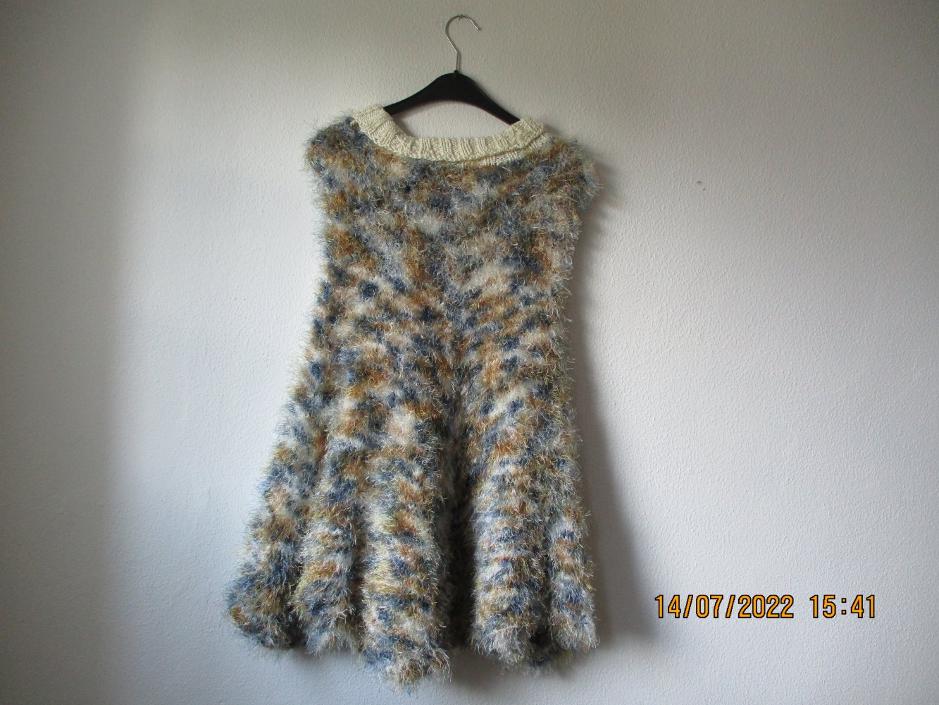 Poncho One Size Handarbeit Selbstgestrickt