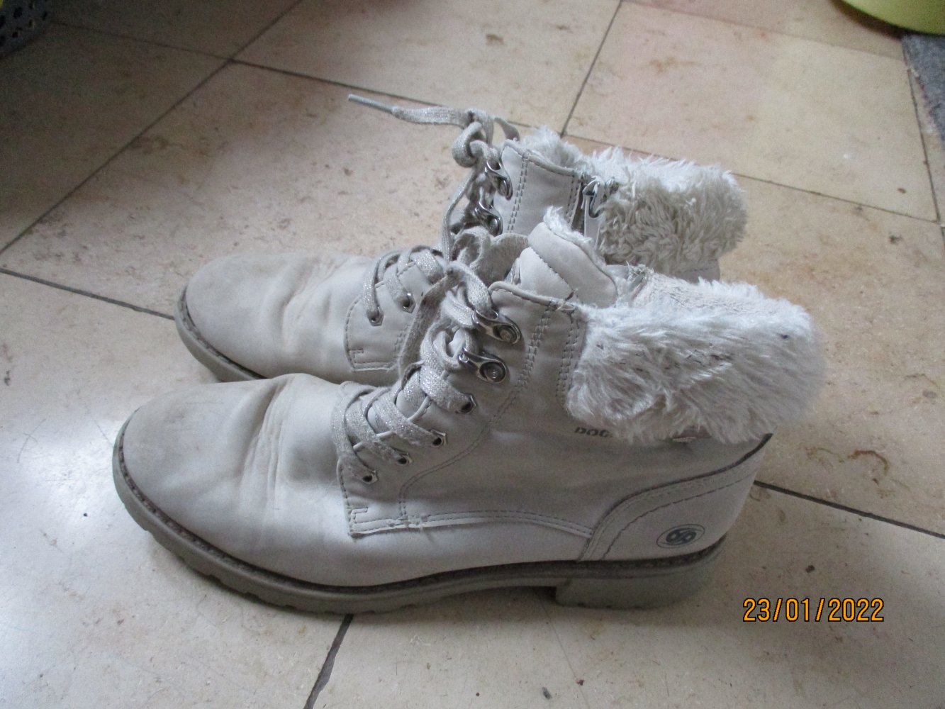 Stiefellette von Dockers, beige, Größe 41