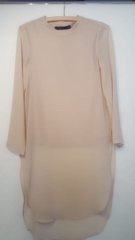 Lange Rosa Bluse