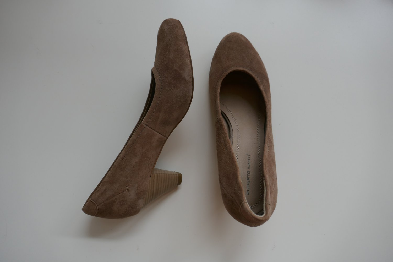 hohe Schuhe braun