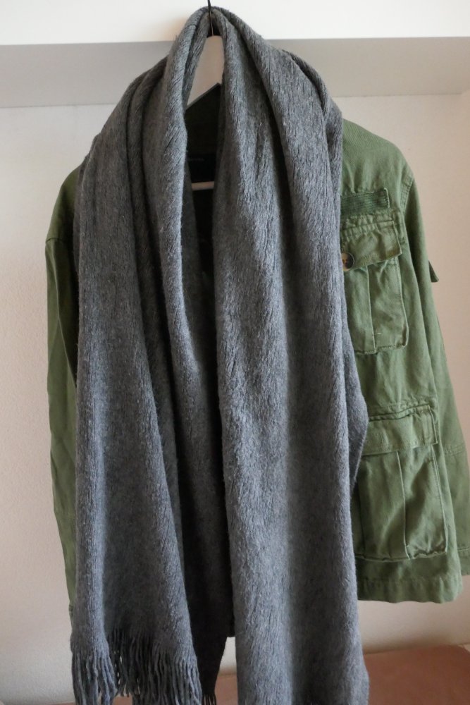 Schal grau H&M