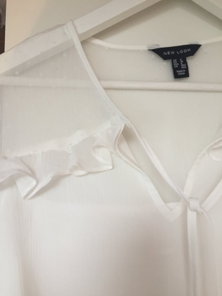 neue weisse Bluse von New Look
