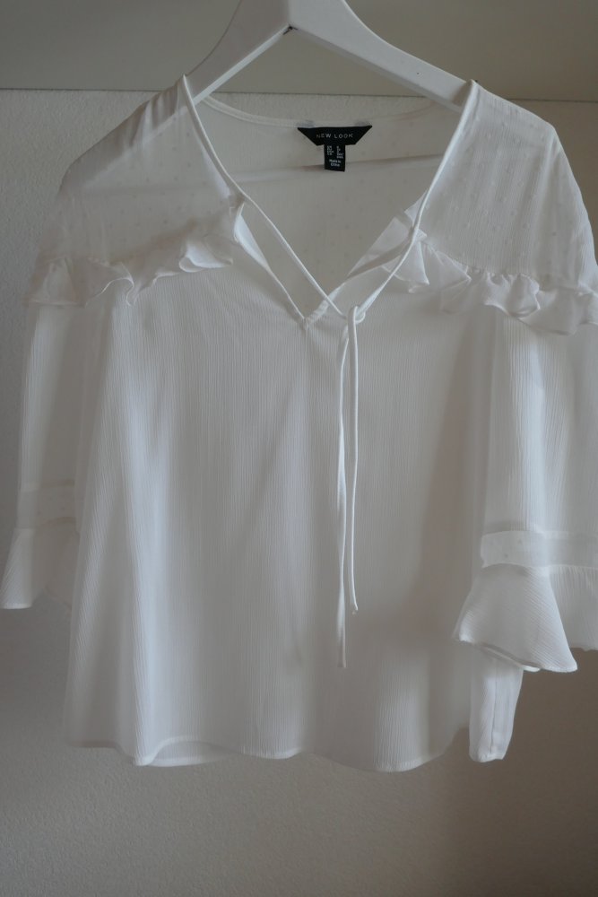 neue weisse Bluse von New Look