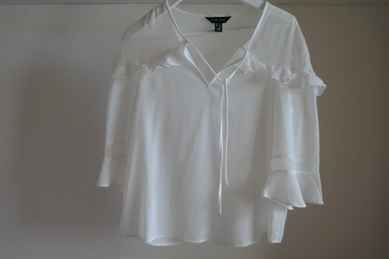 neue weisse Bluse von New Look