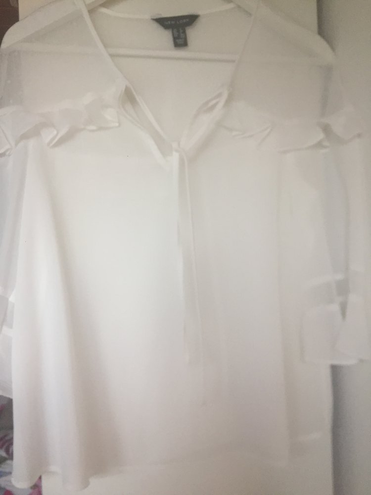 neue weisse Bluse von New Look