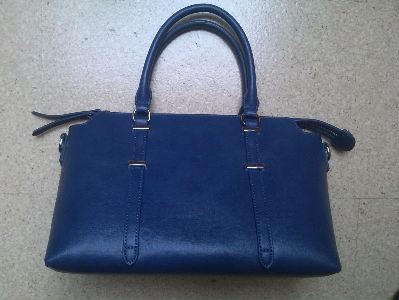 Damen Tasche Handtasche Crossbag blau Jeans Schultertasche