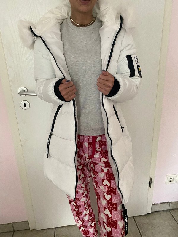 Lange Jacke. Winterjacke