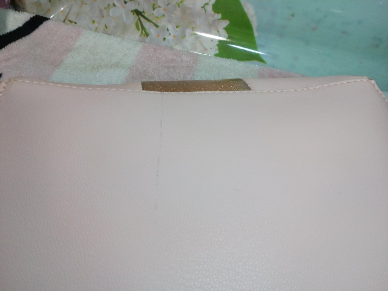 Hochwertige Juicy Couture Umhängetasche Handtasche Rosa Apricot Gold Luxus Designer Tasche