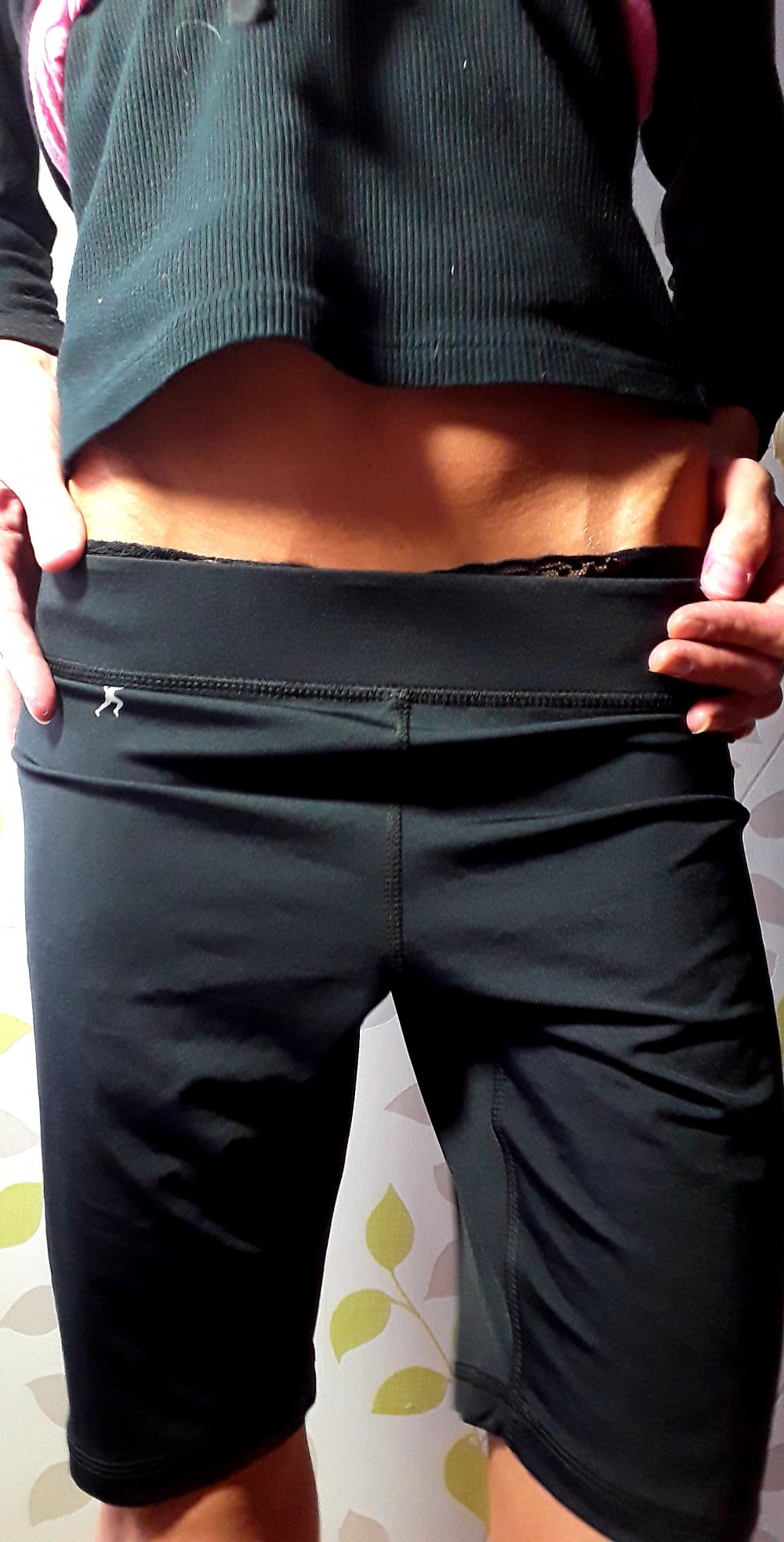 TOP! Sommer Work Out by Atmosphere Leggings 34 XS Trainingshose Sport Fitness Hose Schwarz 