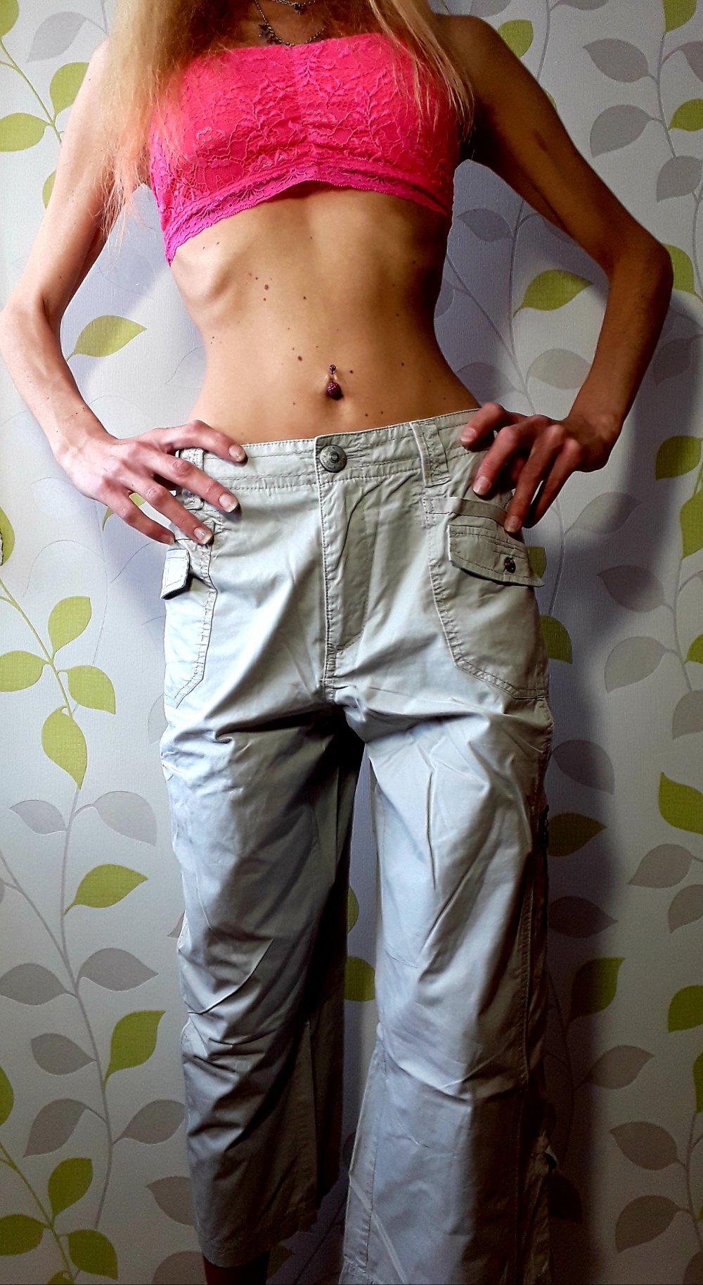Bequeme Cecil Jessy Capri Bermuda Baggy W32 Style Jessy Beige Luftig 