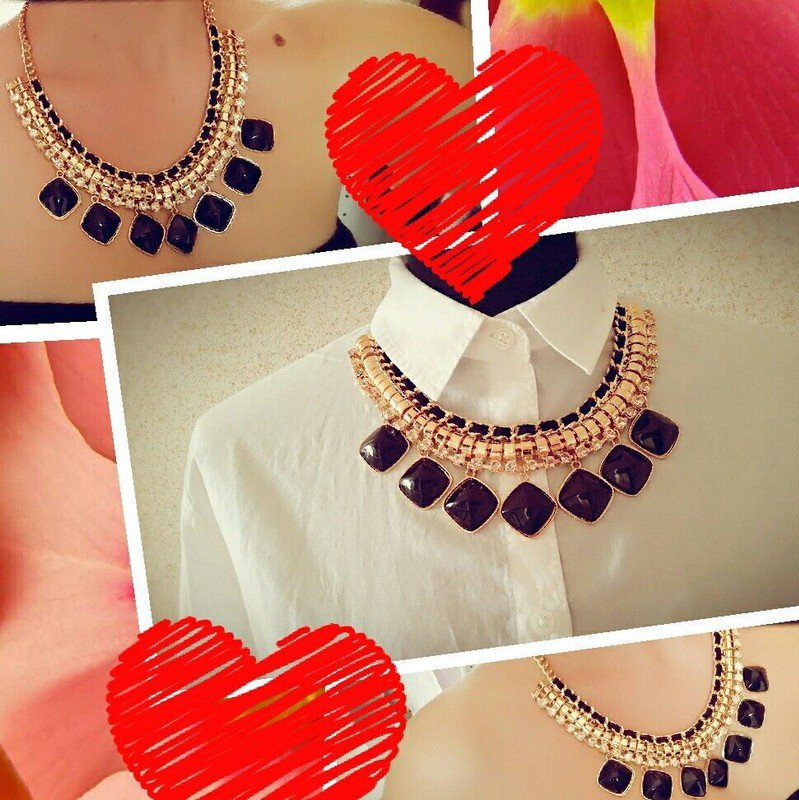 Glamour Collier Kette. Ungetragen ! Kostenloser Versand ! NUR 1,99€ 