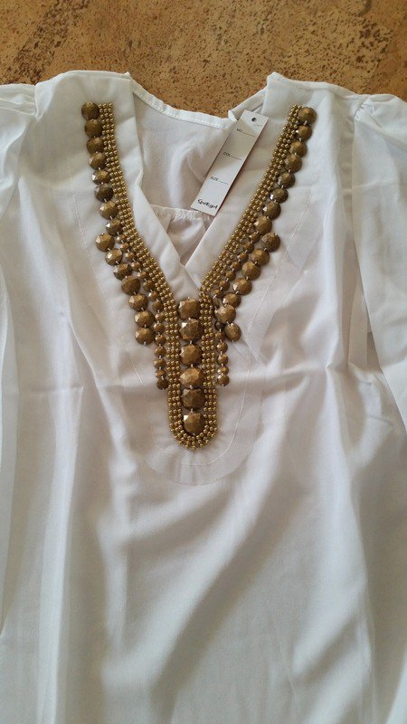 Blogger Style Bluse. Gr. 36. Ungetragen.