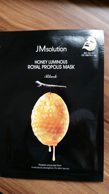 JM Solution Honey Luminous Royal Propolis Mask. Luxus Korea Kosmetik
