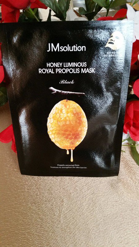 JM Solution Honey Luminous Royal Propolis Mask. Luxus Korea Kosmetik