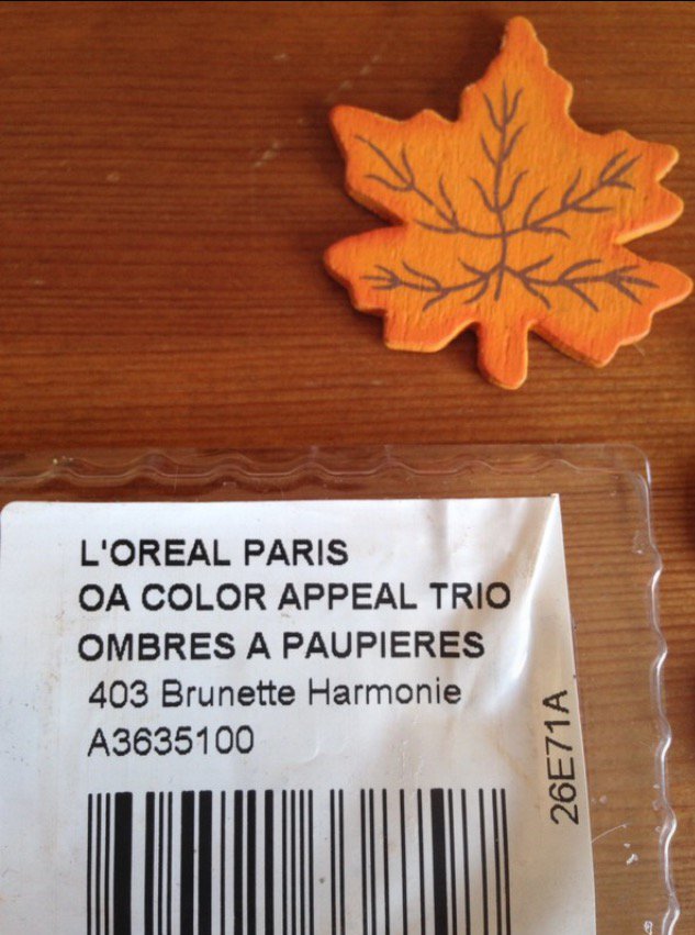 Lidschattentrio von L'Oréal 