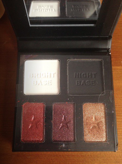 Lidschattenpalette von Technic matt und Glitzer