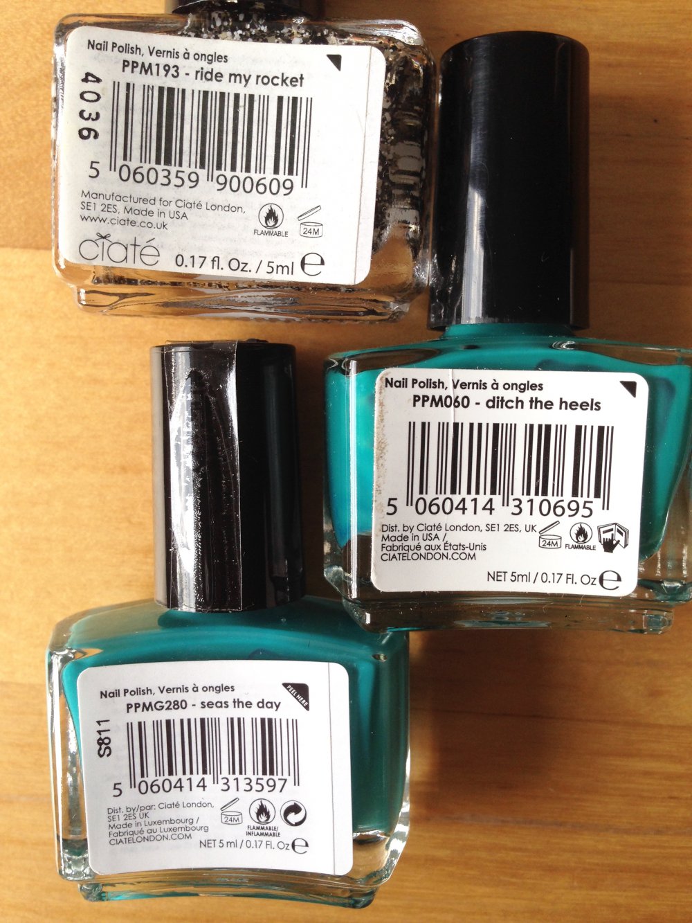 Nagellackset von Ciaté London NEU