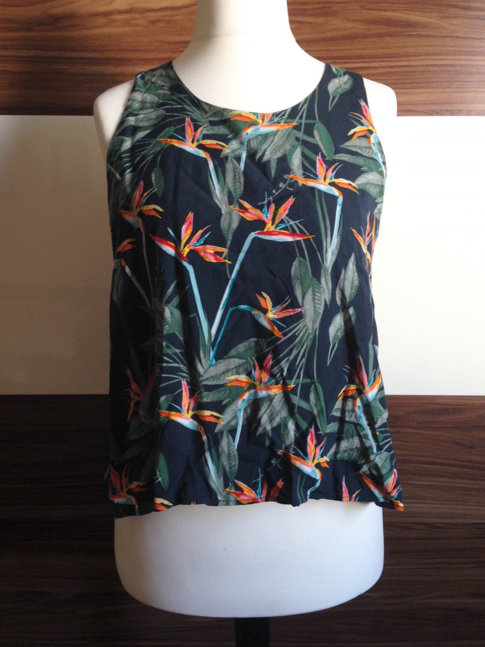 Buntes Top von Only Größe 38