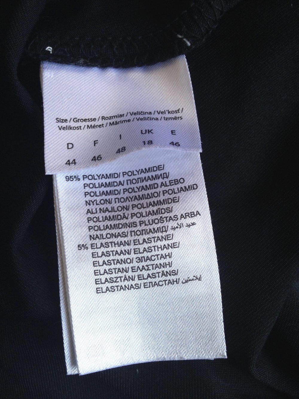 Basic-Shirt von Christian Berg in Schwarz Größe 44