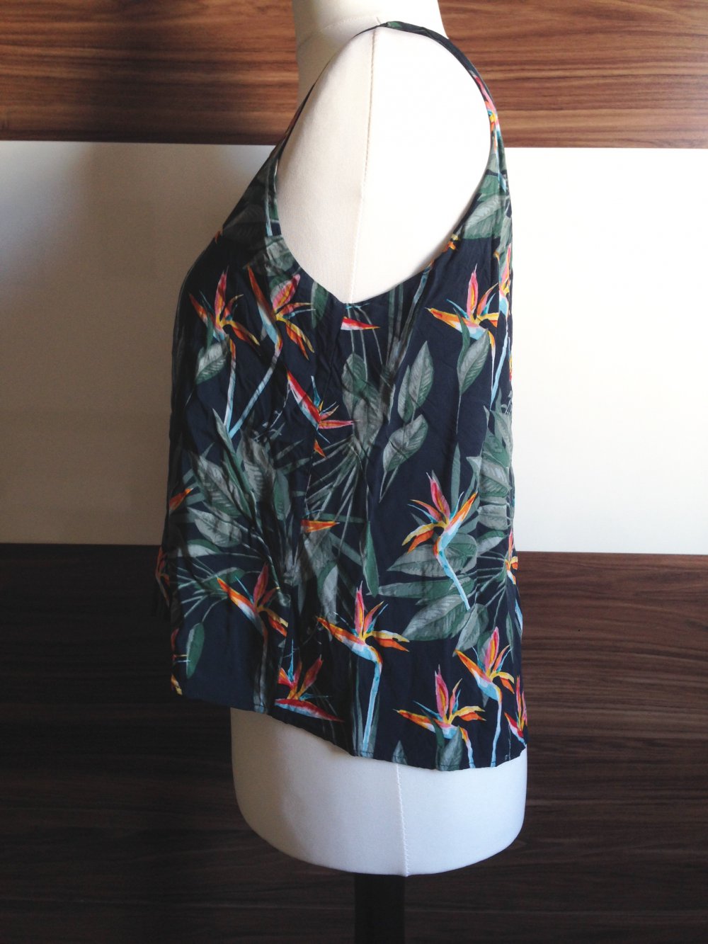 Buntes Top von Only Größe 38