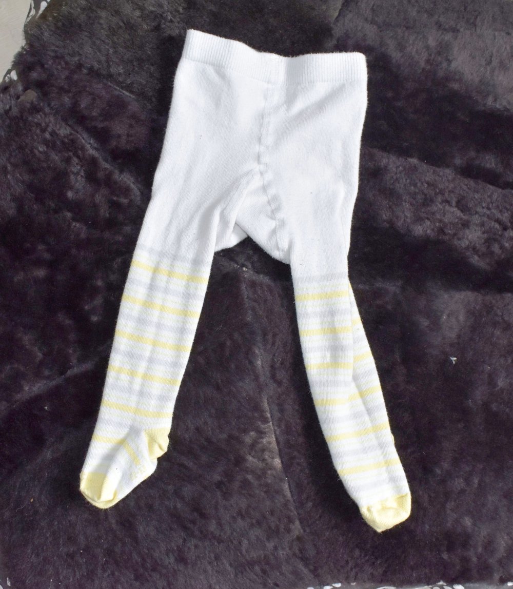 Strumpfhose gestreift, Größe 74