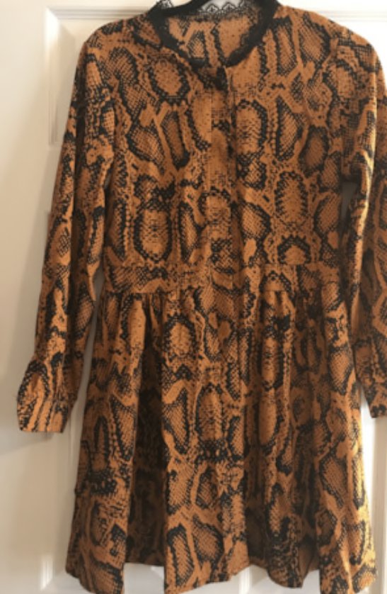 Kleid mit Muster