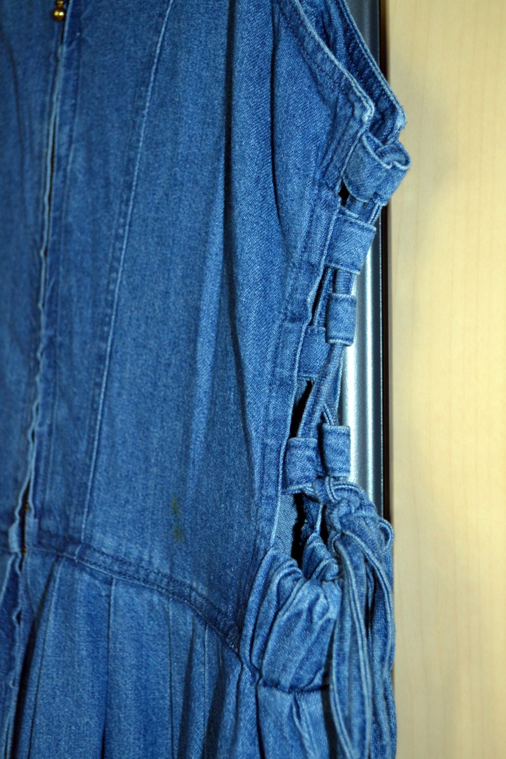 Schönes & außergewöhnliches, blaues Jeans-Kleid der Marke „Landhaus C&A Naturally“ 