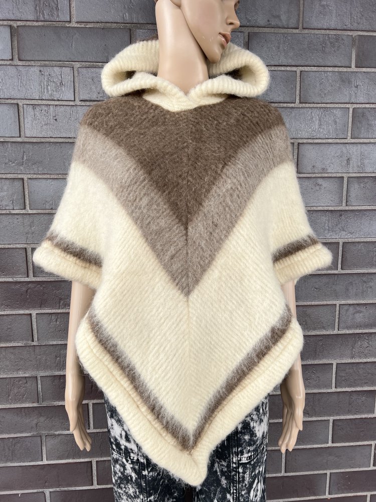 Icewool wool poncho