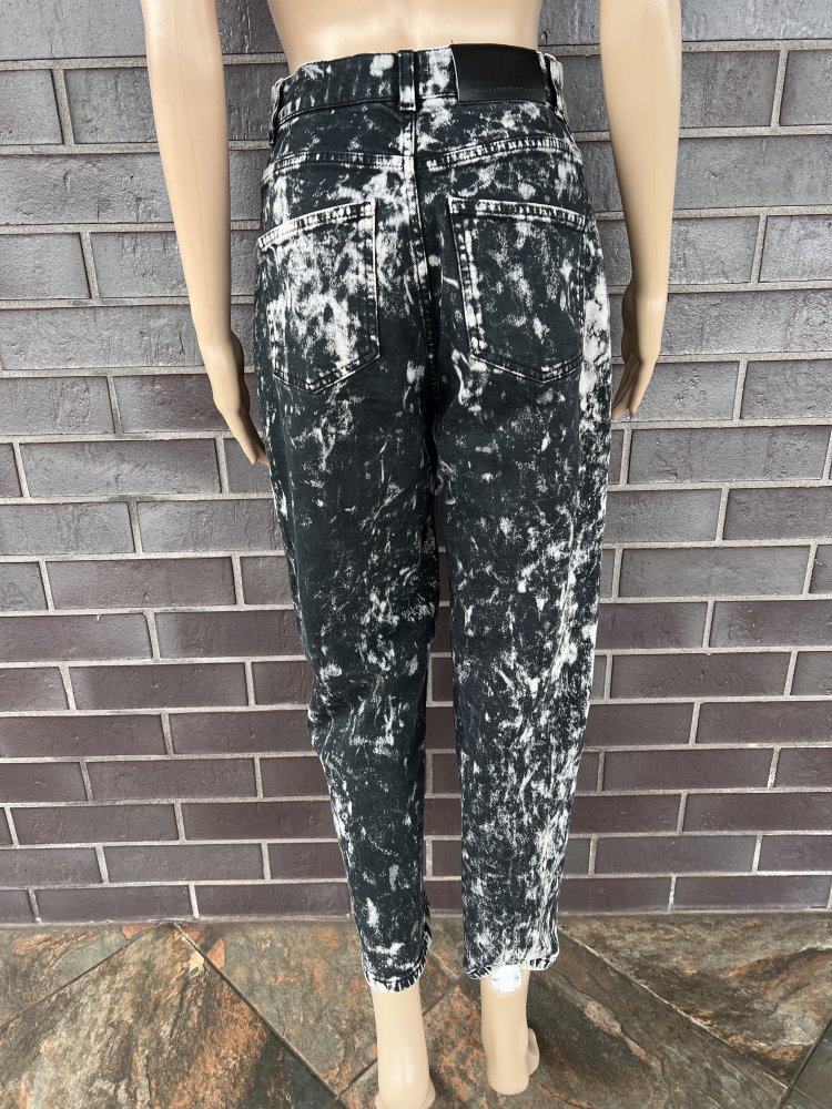 STELLA MCCARTNEY Galaxy printed high-rise cropped jeans